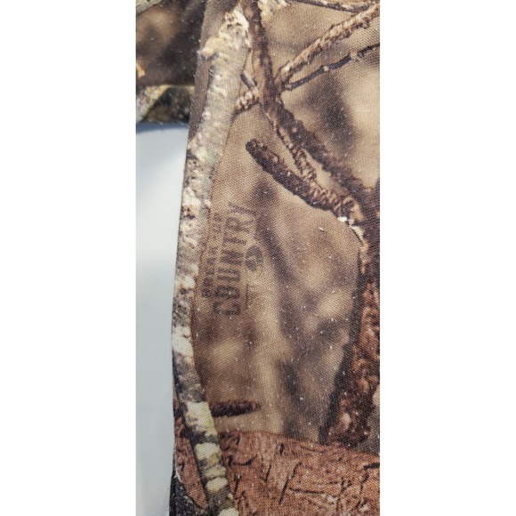 Mossy Oak Break-Up Country Camo Hoodie Mens Medium Performance Pullover Hunting - Picture 6 of 7